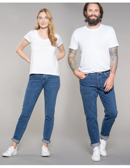 JEANS UNISEX IN COTONE BIOLOGICO "WESTMINSTER"