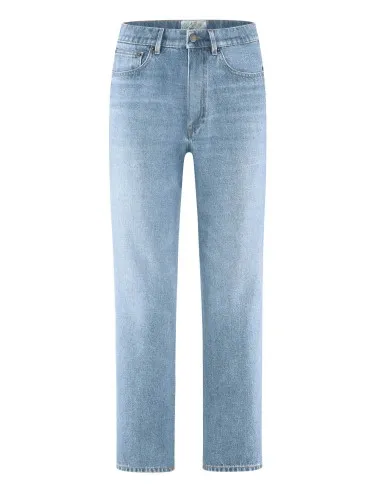 JEANS DONNA IN CANAPA A VITA ALTA
