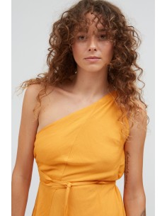 ABITO LUNGO IN ECOVISCOSA E LINO MULTIPOSIZIONE "DAPHNE"... 2