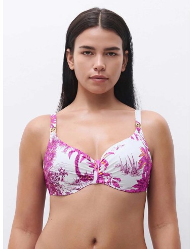 REGGISENO BEACHWEAR CON FERRETTO CONTENITIVO  "SAUVAGE"
