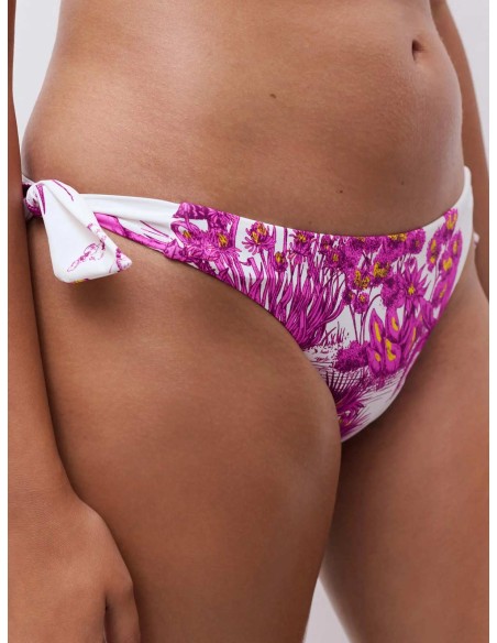 SLIP BIKINI CON FIOCCHI BEACHWEAR "SAUVAGE"