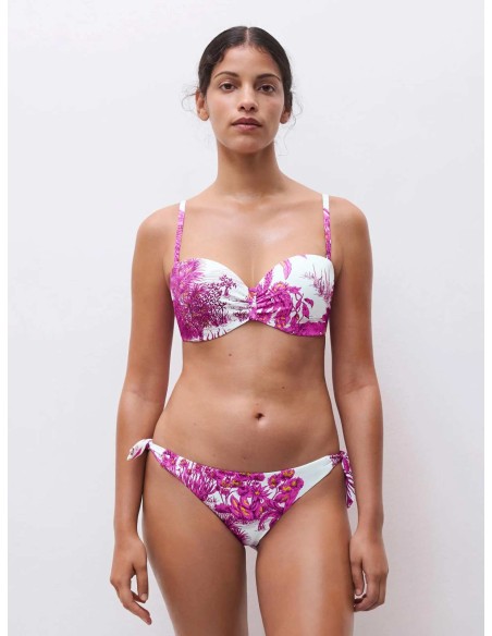 SLIP BIKINI CON FIOCCHI BEACHWEAR "SAUVAGE"