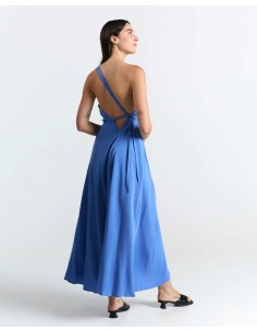 ABITO LUNGO IN LYOCELL MULTIPOSIZIONE "DAPHNE" - BLUETTE 2