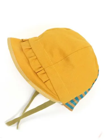 CAPPELLINO IN COTONE BIOLOGICO UV80  MOD. "EMMA"