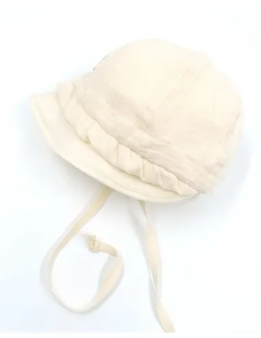 CAPPELLINO IN COTONE BIOLOGICO UV80  MOD. "EMMA"