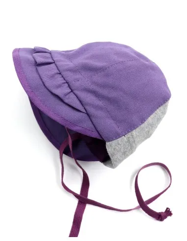 CAPPELLINO IN COTONE BIOLOGICO UV80  MOD. "EMMA"