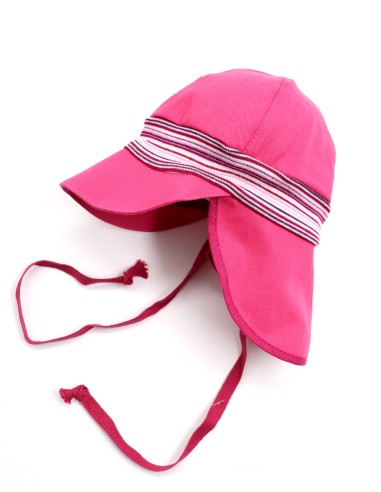 CAPPELLO IN COTONE BIO MAX  UV80 MOD "TIM"