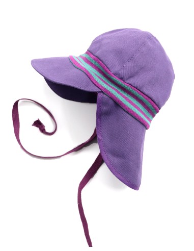 CAPPELLO IN COTONE BIO MAX  UV80 MOD "TIM"