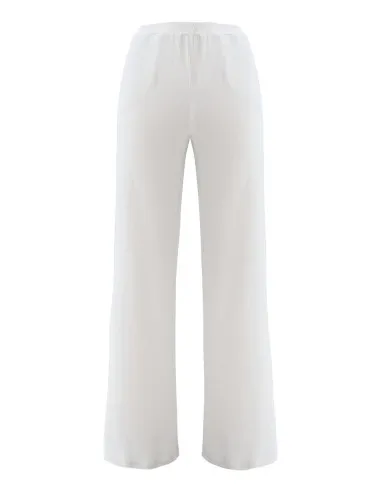 PANTALONE PALAZZO DONNA HOMEWEAR IN SETA BURETTA