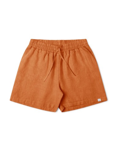 SHORTS UNISEX IN 100% LINO BIOLOGICO "CLASSIC"