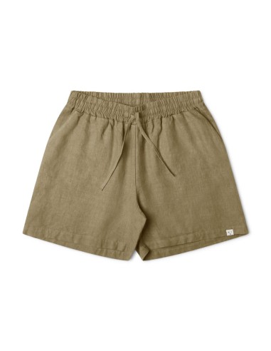 SHORTS UNISEX IN 100% LINO BIOLOGICO "CLASSIC"