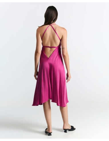 ABITO CORTO IN CUPRO MULTIPOSIZIONE "DAPHNE"