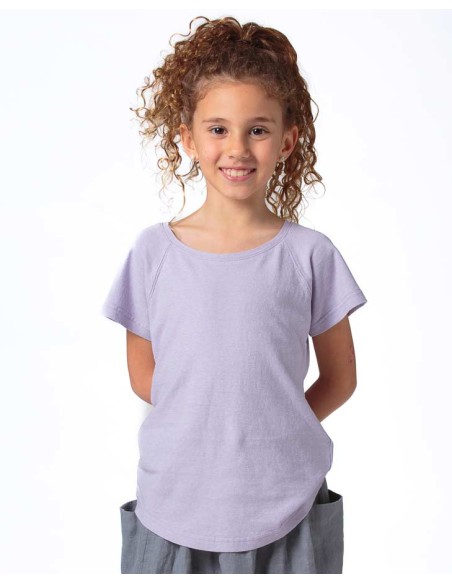 T-SHIRT RAGLAN IN CANAPA KIDS