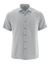 CAMICIA 100% CANAPA A MANICHE CORTE