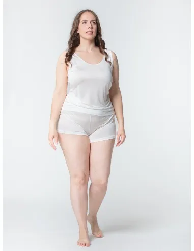 SHORTS DONNA IN PURA SETA