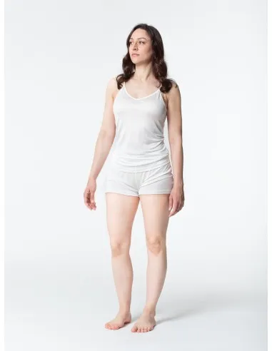 SHORTS DONNA IN PURA SETA