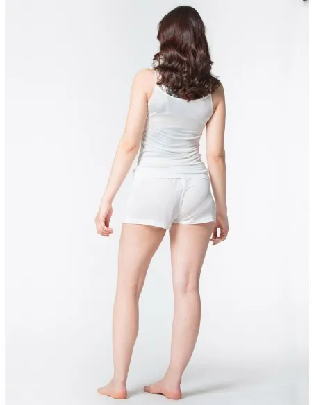 SHORTS DONNA IN PURA SETA