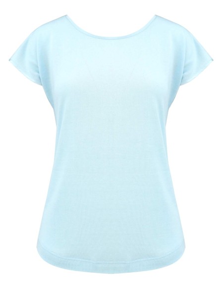 T-SHIRT CINDY IN SETA LINO E ECOVISCOSA