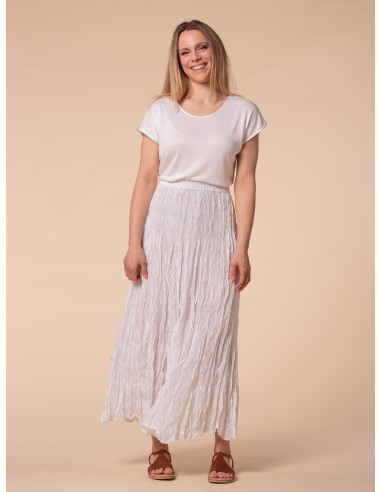 T-SHIRT CINDY IN SETA LINO E ECOVISCOSA