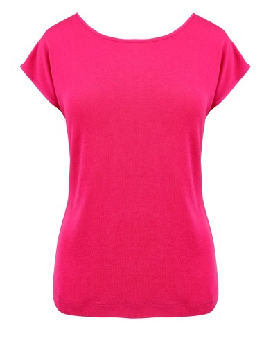 T-SHIRT CINDY IN SETA LINO E ECOVISCOSA