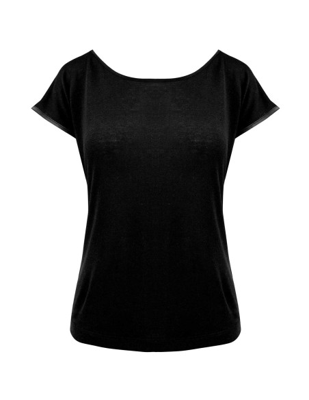 T-SHIRT CINDY IN SETA LINO E ECOVISCOSA