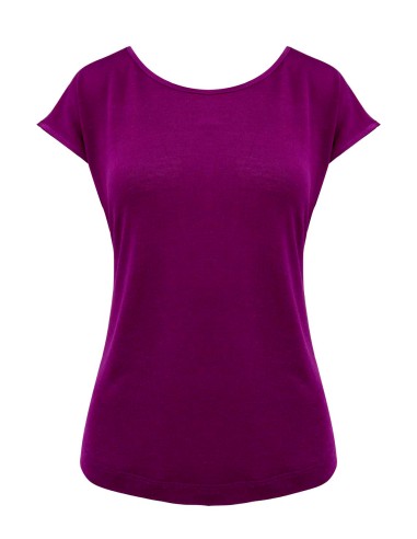 T-SHIRT CINDY IN SETA LINO E ECOVISCOSA