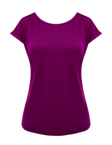 T-SHIRT CINDY IN SETA LINO E ECOVISCOSA