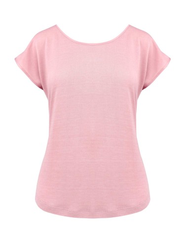 T-SHIRT CINDY IN SETA LINO E ECOVISCOSA