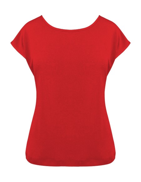 T-SHIRT CINDY IN SETA LINO E ECOVISCOSA