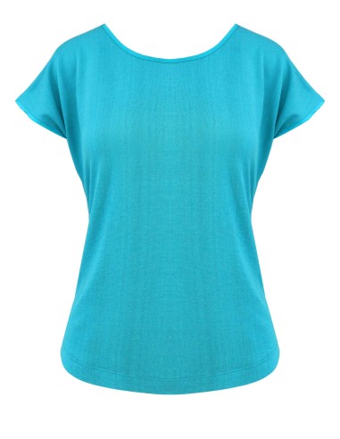 T-SHIRT CINDY IN SETA LINO E ECOVISCOSA