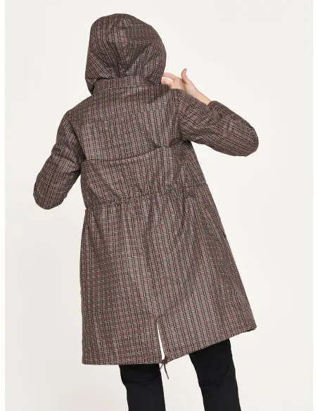 PARKA IMPERMEABILE IN COTONE BIOLOGICO "KAITLYN"