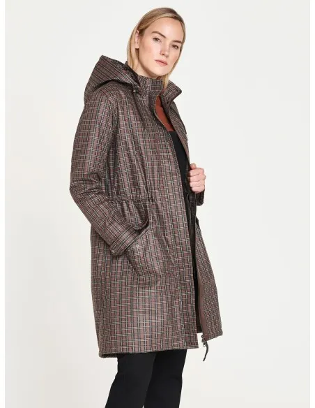 PARKA IMPERMEABILE IN COTONE BIOLOGICO "KAITLYN"