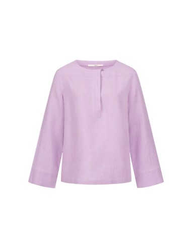 BLUSA A KIMONO IN 100% LINO BIOLOGICO