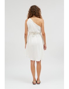 ABITO CORTO IN ECOVISCOSA E LINO MULTIPOSIZIONE "DAPHNE"... 2