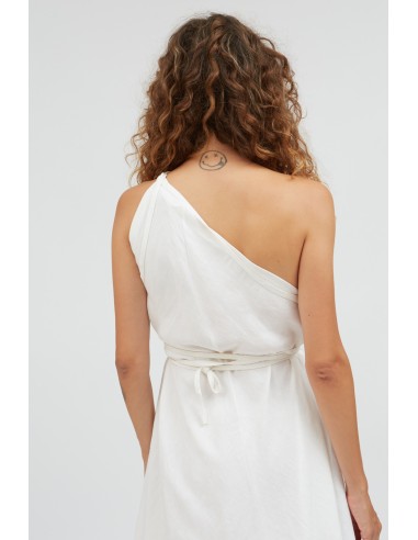 ABITO CORTO IN ECOVISCOSA E LINO MULTIPOSIZIONE...