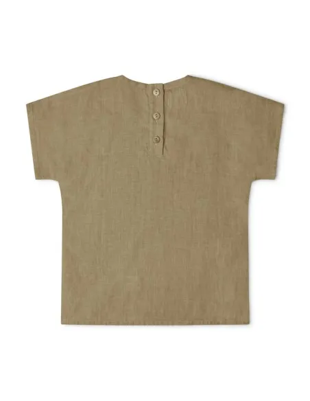 T-SHIRT UNISEX 100% LINO BIOLOGICO "EASY"