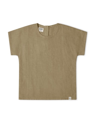 T-SHIRT UNISEX 100% LINO BIOLOGICO "EASY"