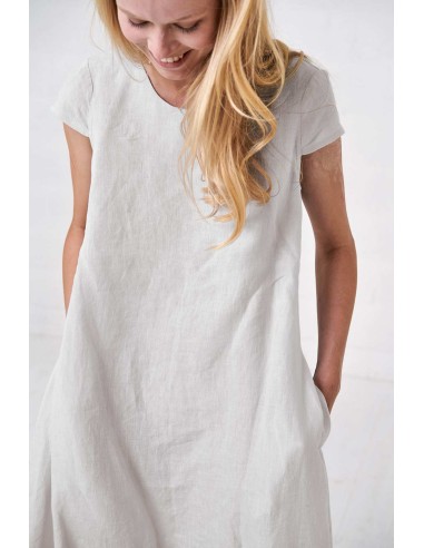 ABITO LUNGO IN 100% LINO "GABRIELA"