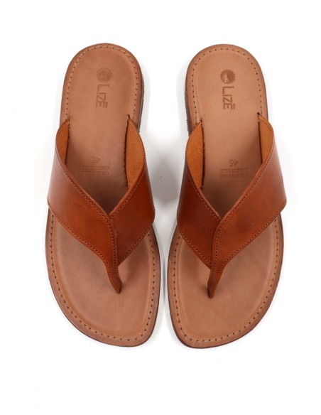 INFRADITO CAPRESE UOMO IN PELLE E CUOIO "GIOVE"