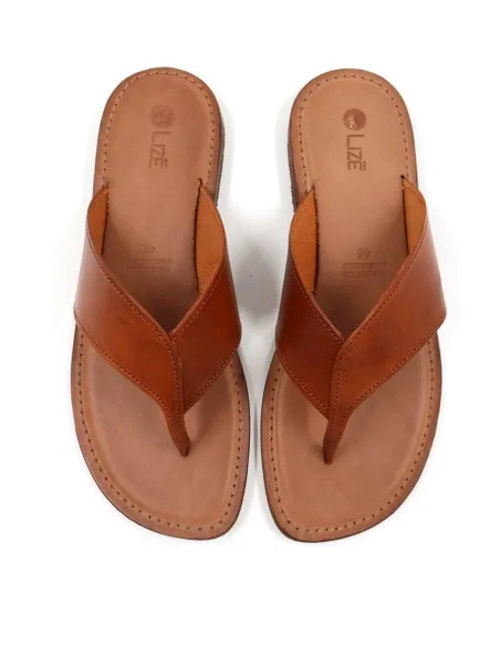 INFRADITO CAPRESE UOMO IN PELLE E CUOIO "GIOVE"