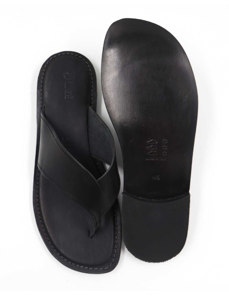 INFRADITO CAPRESE UOMO IN PELLE E CUOIO "GIOVE"