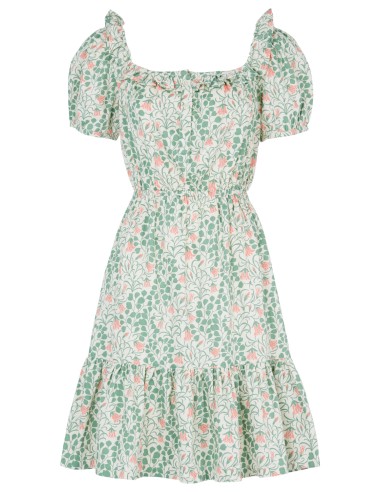 ABITINO CORTO IN COTONE BIOLOGICO "HAREBELL"