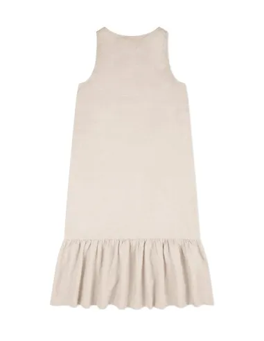 ABITO IN 100% LINO "FRILL"