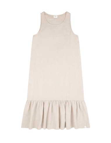 ABITO IN 100% LINO "FRILL"