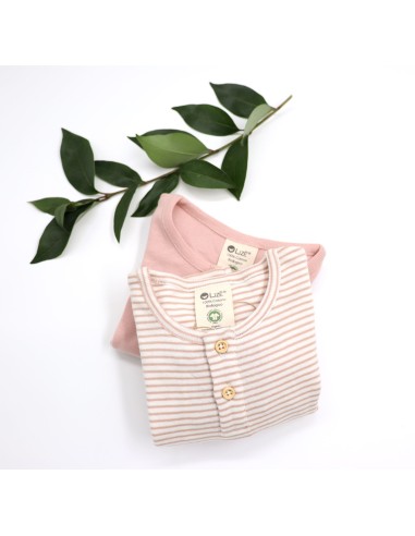 MAGLIA KIDS A SERAFINO IN COTONE BIOLOGICO A RIGHE