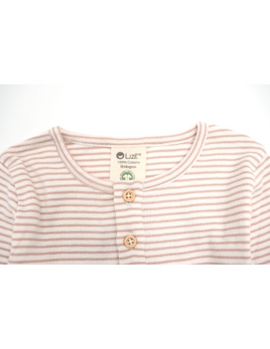 MAGLIA KIDS A SERAFINO IN COTONE BIOLOGICO A RIGHE