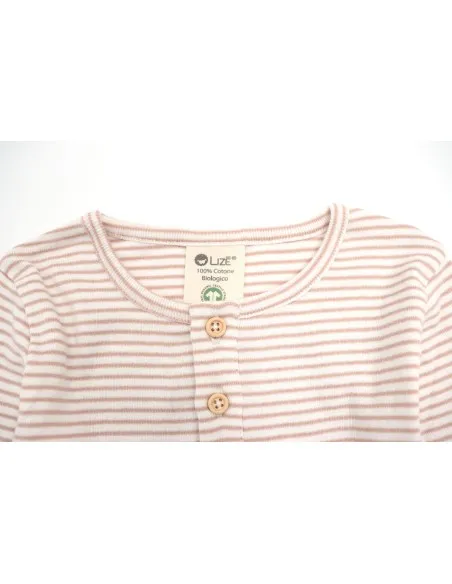 MAGLIA KIDS A SERAFINO IN COTONE BIOLOGICO A RIGHE