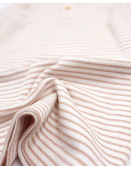 MAGLIA KIDS A SERAFINO IN COTONE BIOLOGICO A RIGHE