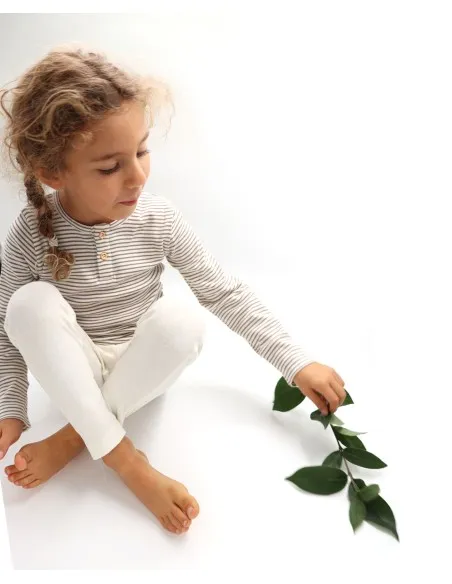 LEGGINGS KIDS IN COTONE BIOLOGICO 