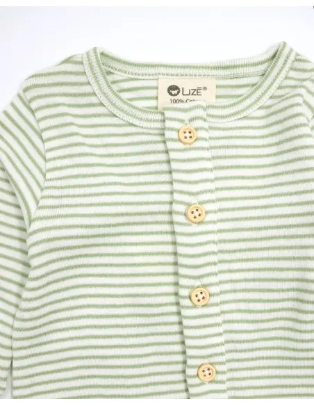 TUTINA BABY CON E SENZA PIEDI IN COTONE BIOLOGICO